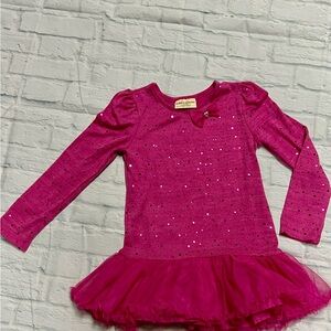 Bobbie Brooks Fuchsia Sequin Dress